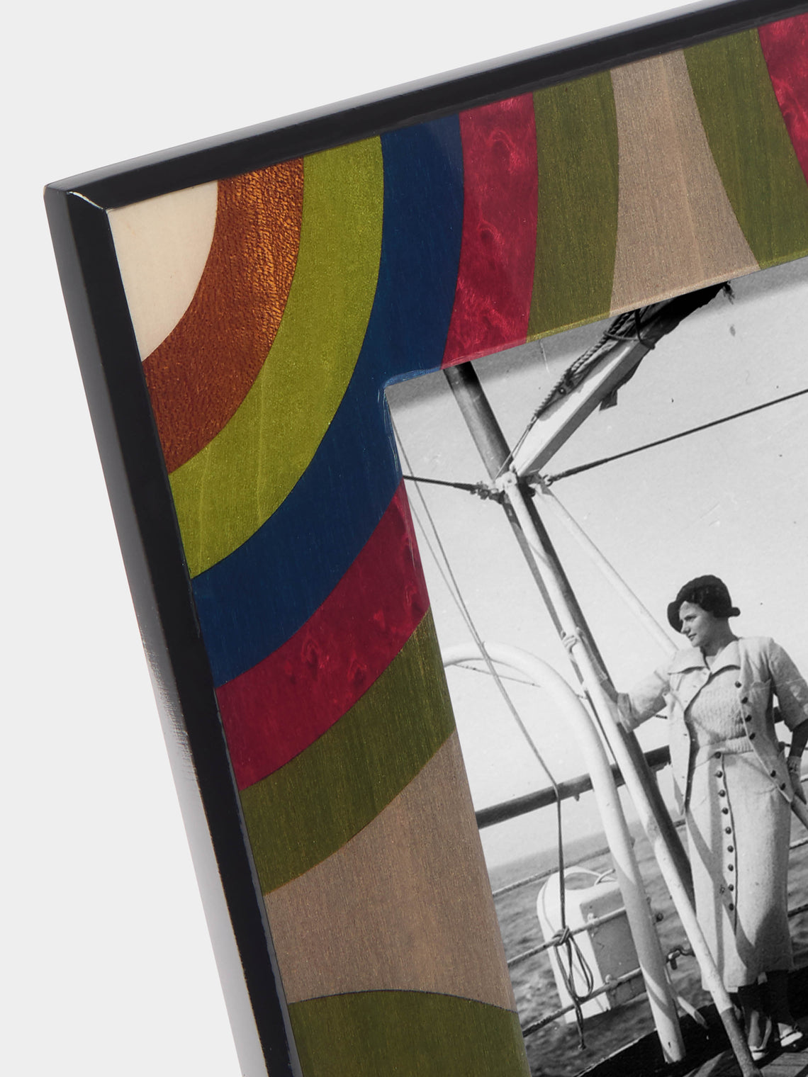 Biagio Barile - Girella Wood Inlay Photo Frame -  - ABASK