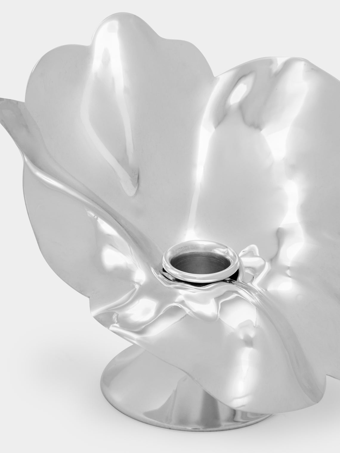De Vecchi - Flor Bugia Silver-Plated Candle Holder -  - ABASK