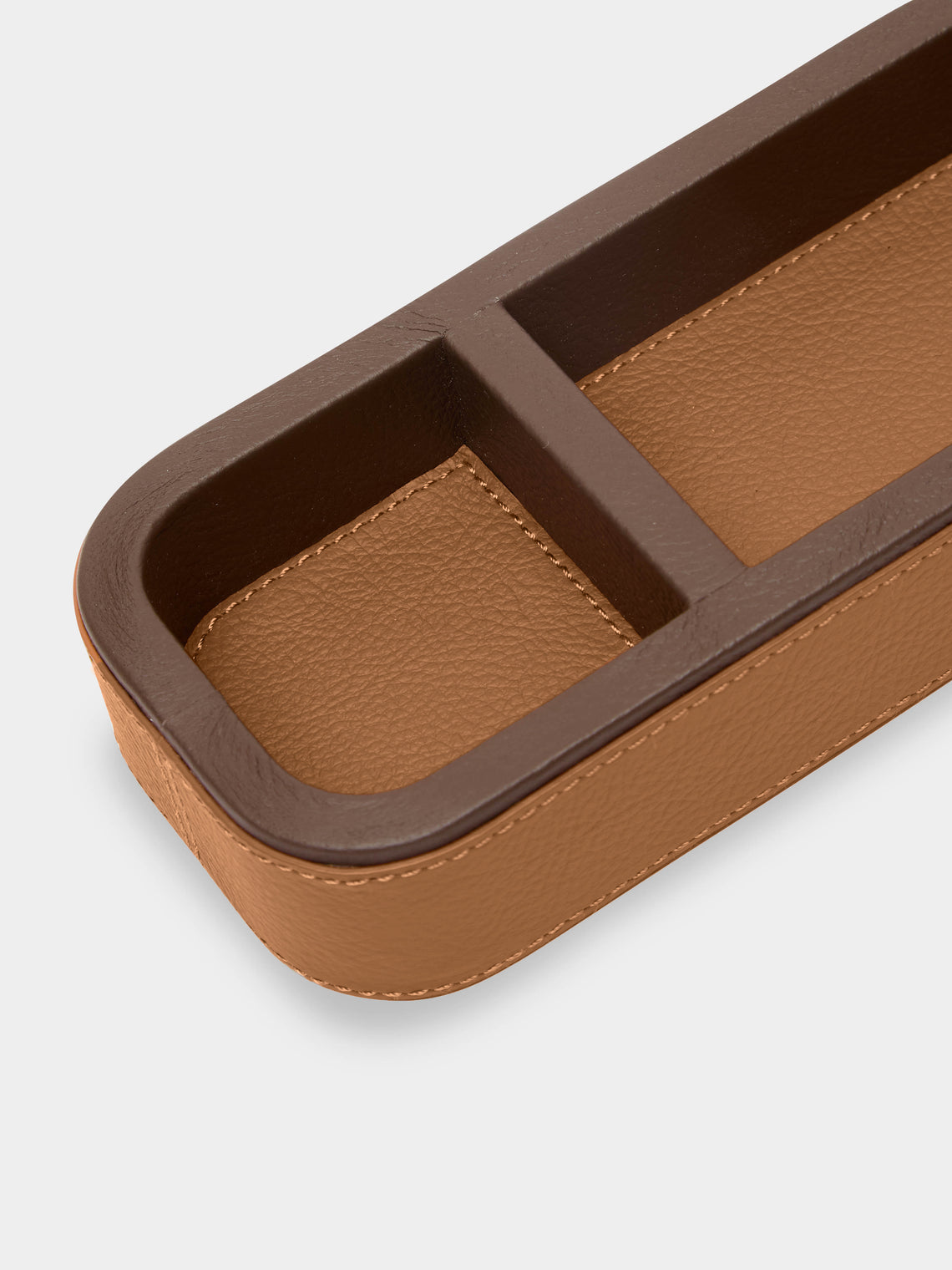 Giobagnara x Poltrona Frau - Leather Flat Pen Holder - Tan - ABASK