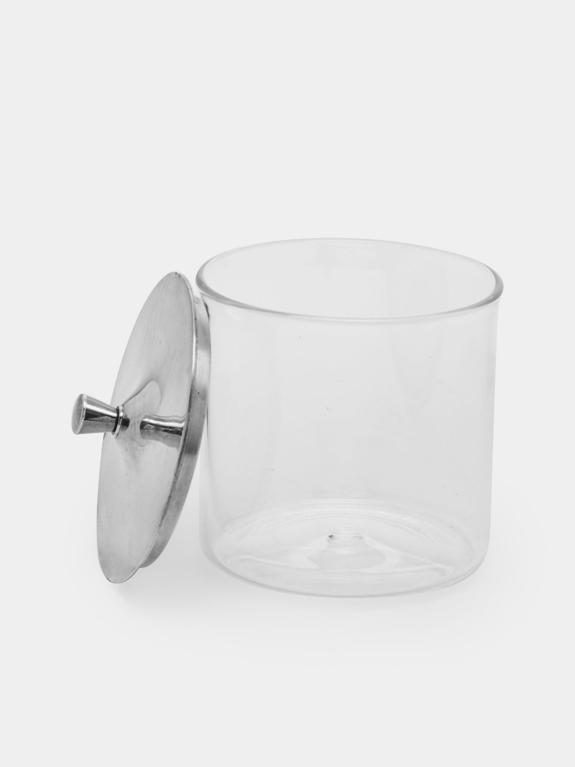 Antique and Vintage - 1950s Gio Ponti Silver-Plated and Glass Jars (Set of 3) -  - ABASK