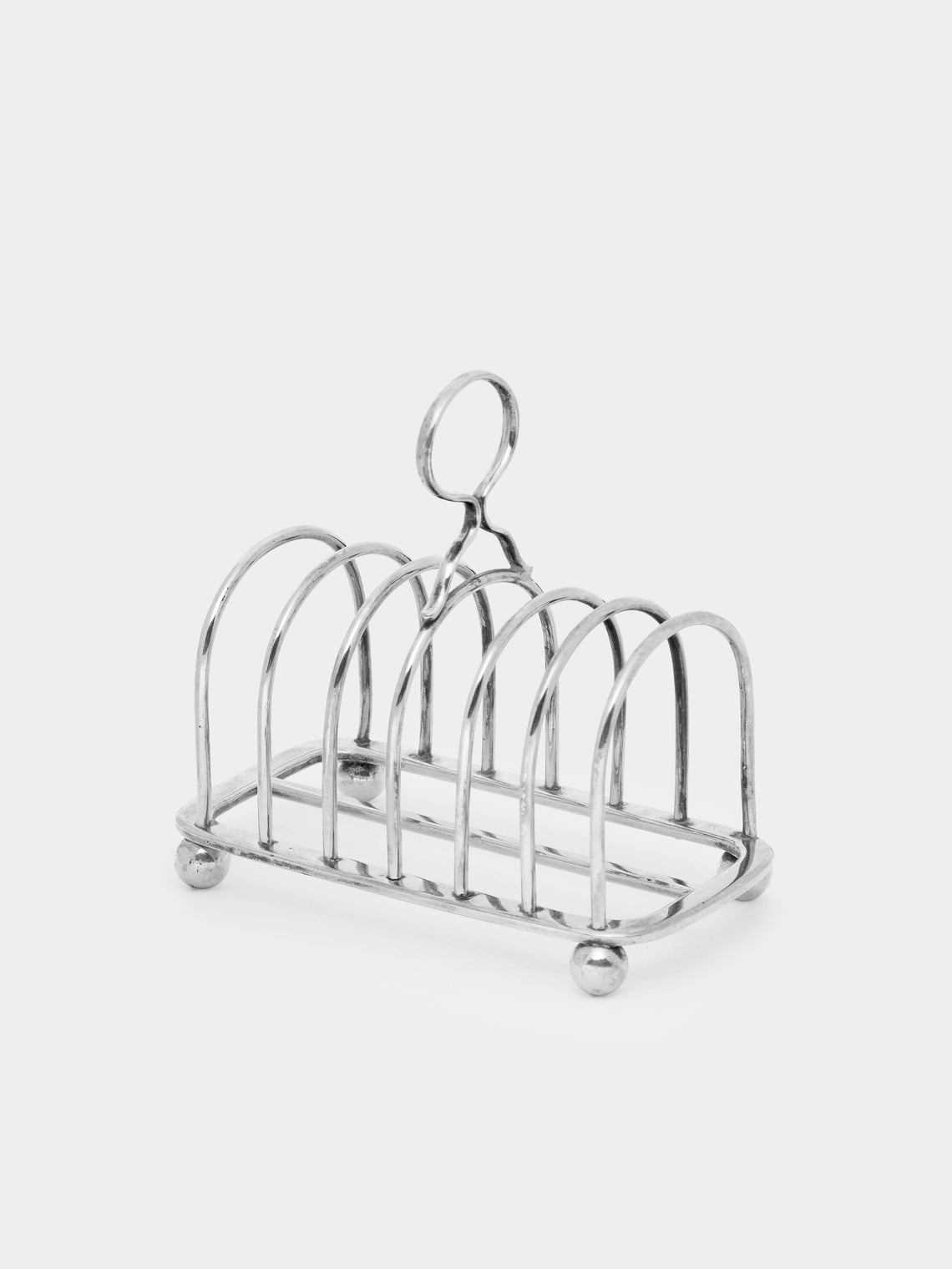 Antique and Vintage - 1900s Silver-Plated Toast Rack -  - ABASK - 