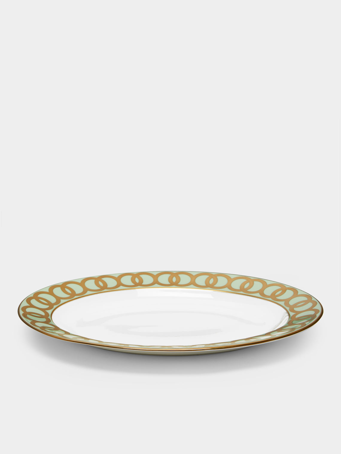 Royal Crown Derby - Riviera Dream Hand-Painted Bone China Oval Platter -  - ABASK