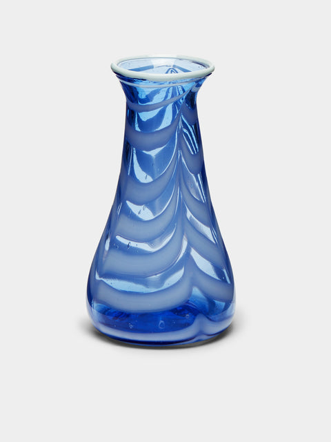 Antique and Vintage - Mid-Century Marbled Glass Vase -  - ABASK - 