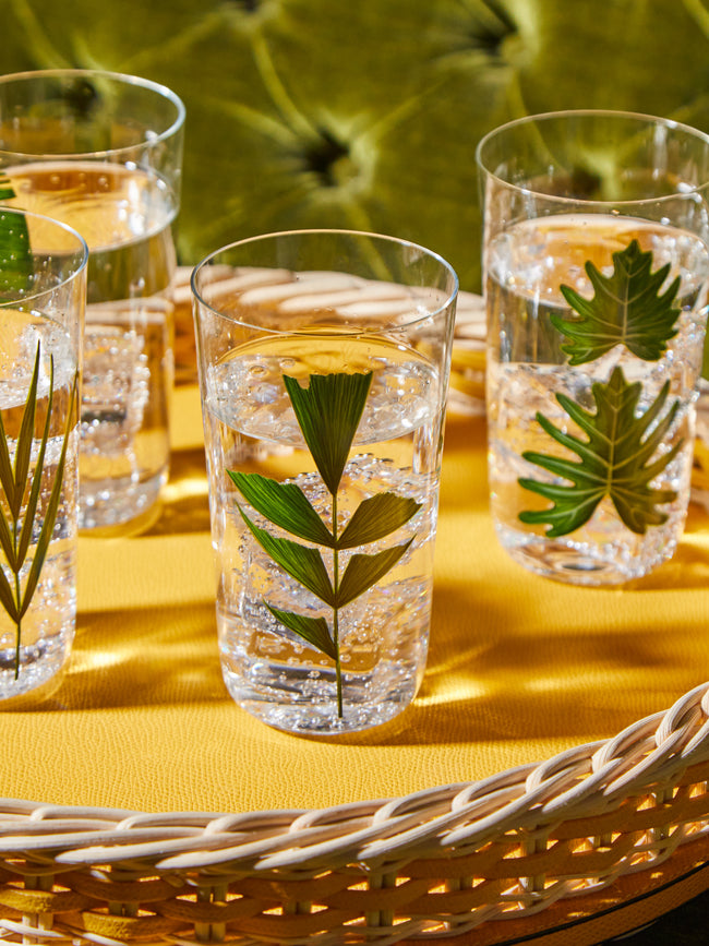 Lobmeyr - Beautiful Numbers Hand-Painted Crystal Tumbler -  - ABASK