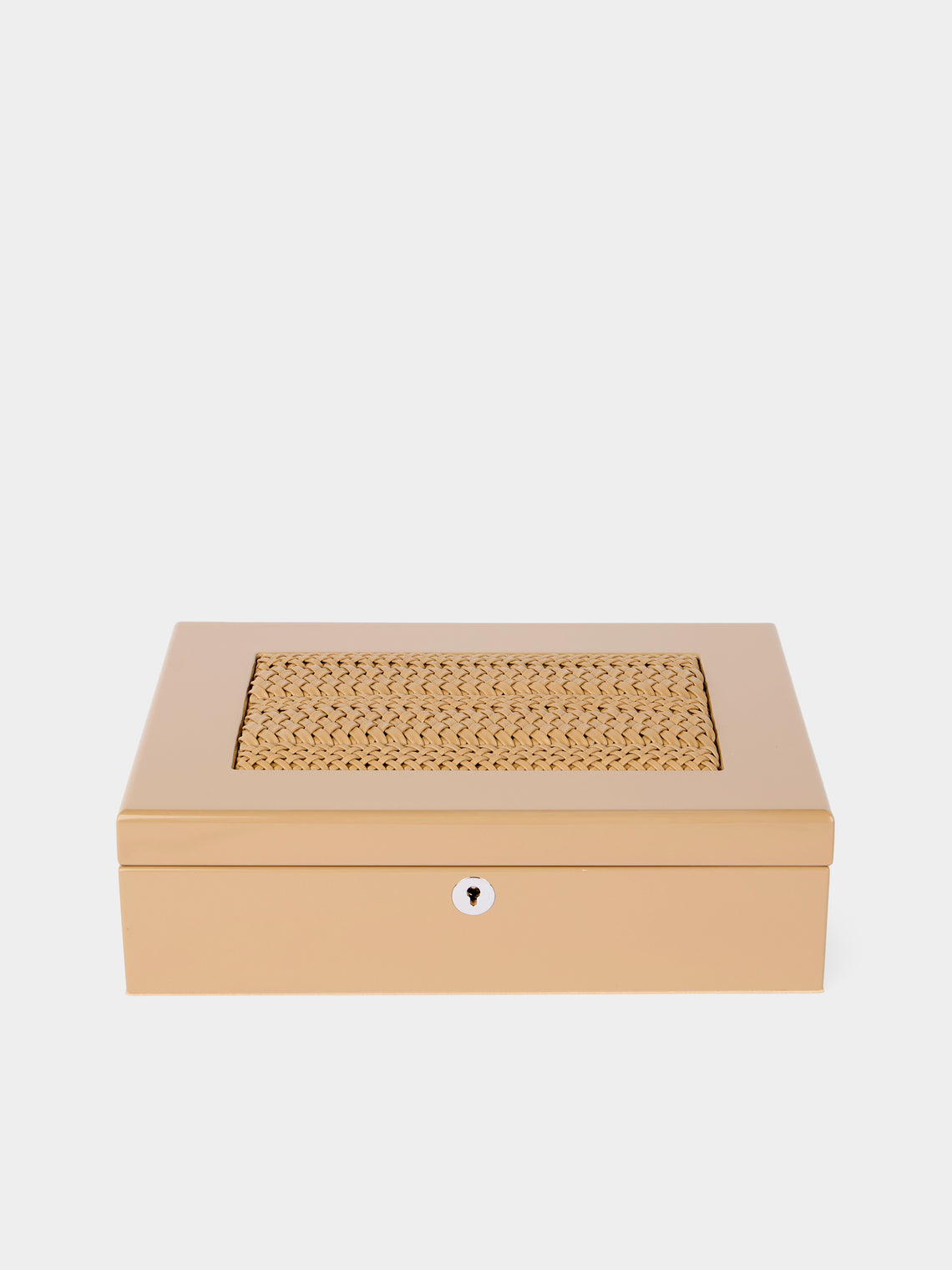 Riviere - Rieti Leather and Wood Jewellery Box -  - ABASK - 