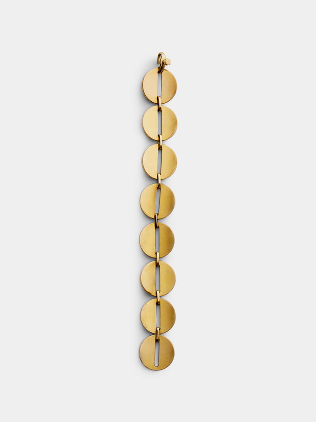 Mahnaz Collection - Vintage 1945 Nanna Ditzel for Georg Jensen 18-Karat Gold Bracelet - Gold - ABASK - 