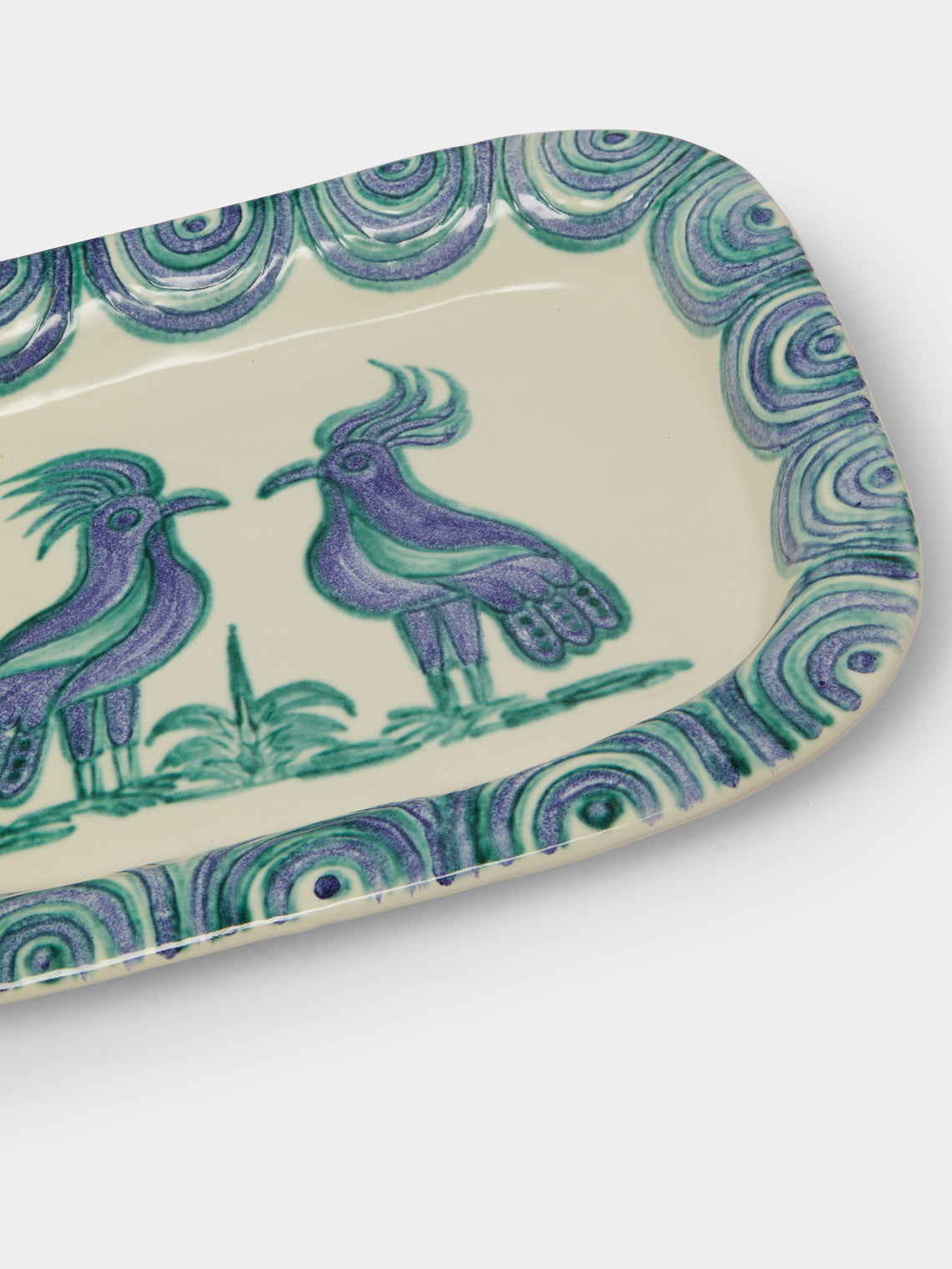 Antique and Vintage - 1950s Thun Ceramic Platter -  - ABASK