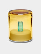 Green Wolf Lighting - Ambra I Hand-Blown Murano Glass Portable Table Light -  - ABASK - 