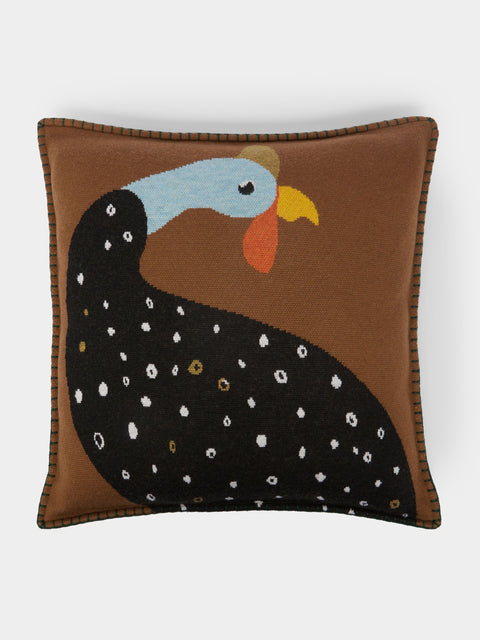Loewe Home - Guinea Fowl Wool Cushion -  - ABASK
