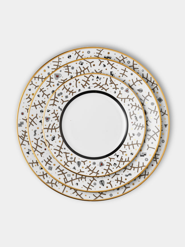Augarten - Cabaret Hand-Painted Porcelain Collection - Grey - ABASK - 