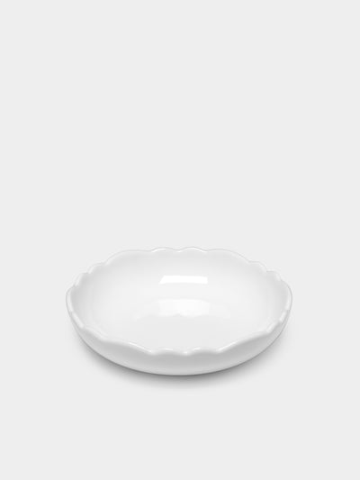 Bourg Joly Malicorne - Festons Ceramic Soup Bowls (Set of 4) -  - ABASK - 