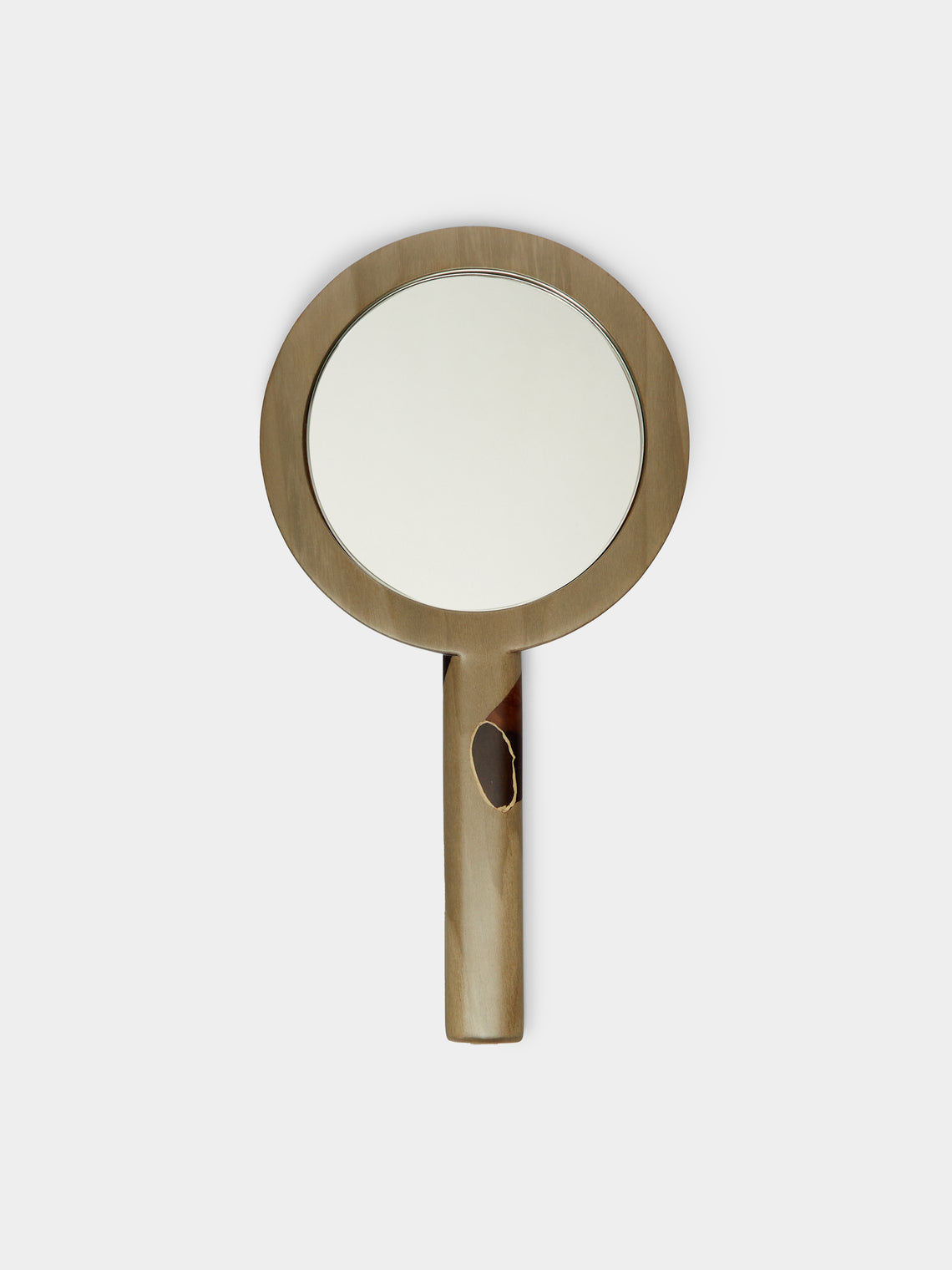 Silvia Furmanovich - Marquetry Wood Hand Mirror -  - ABASK