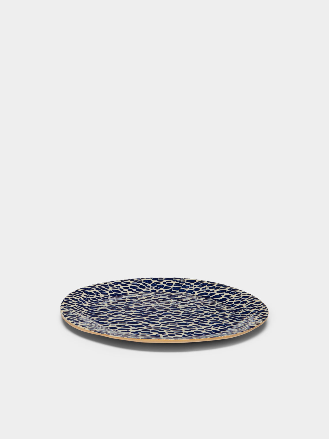 Terrafirma Ceramics - Hand-Printed Ceramic Side Plates (Set of 4) -  - ABASK