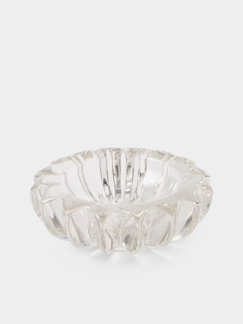 Antique and Vintage - 1950s Pierre d'Avesn Crystal Vide Poche - Clear - ABASK - 