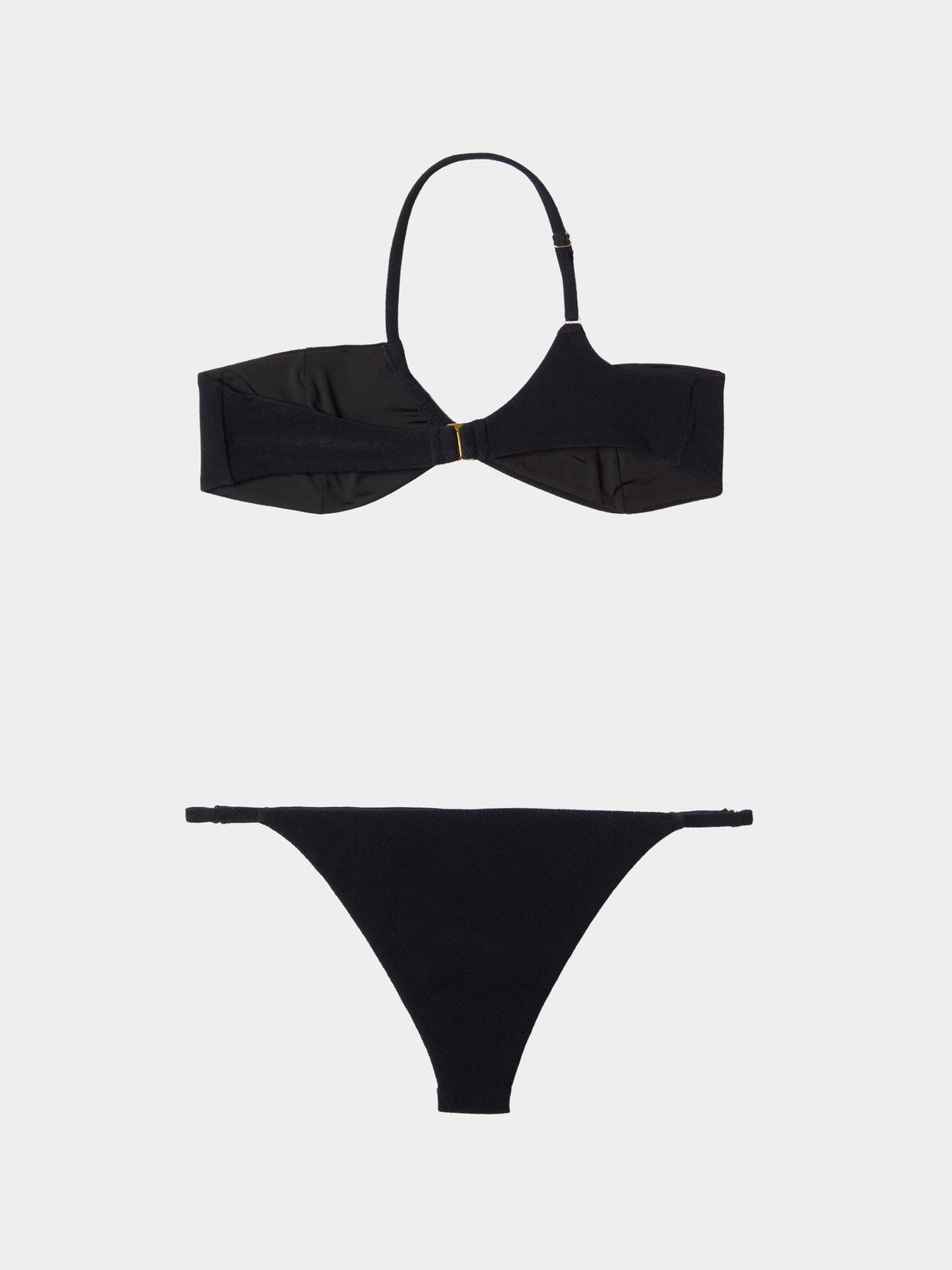 Sara Cristina - Narcissus One-Shoulder Bikini - Black - ABASK