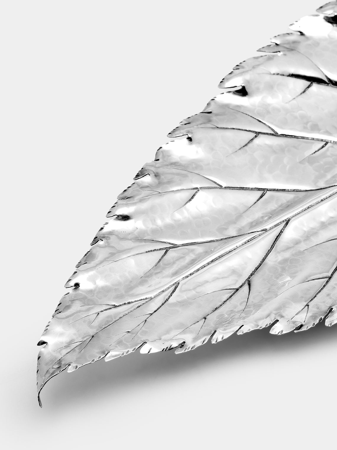 Antique and Vintage - 1970s Buccellati Solid Silver Leaf - Silver - ABASK
