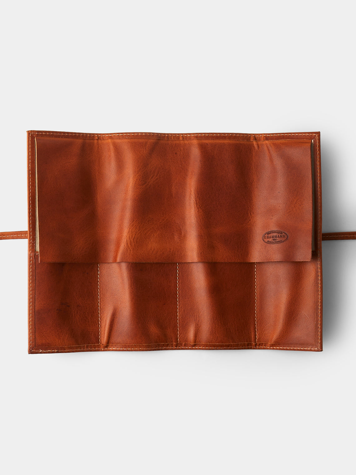F. Hammann - Leather Watch Roll - Tan - ABASK