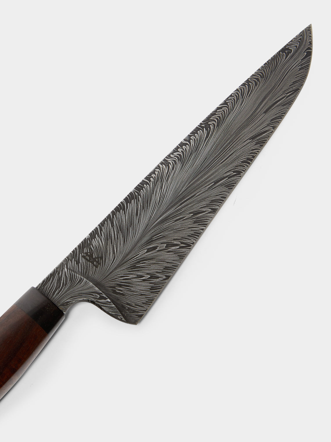 Bodman Blades - Hand-Forged Curly Myrtle and Damascus Steel Chef's Knife -  - ABASK
