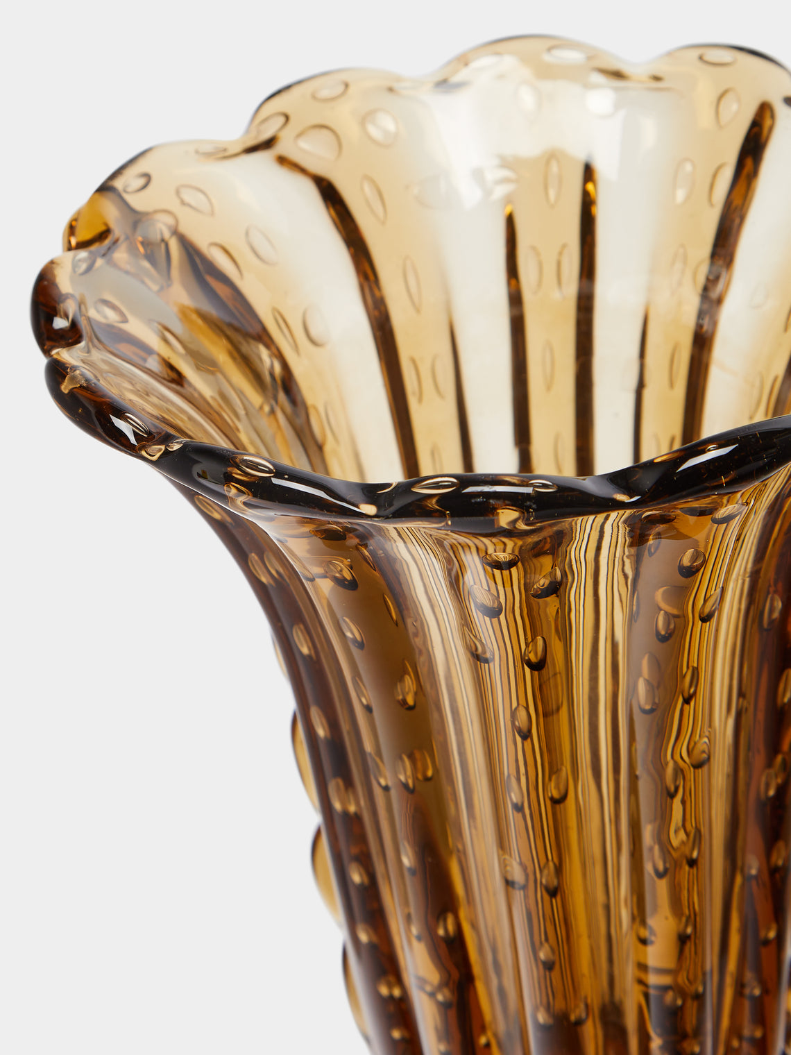 Antique and Vintage - 1960s Seguso Murano Glass Vase -  - ABASK