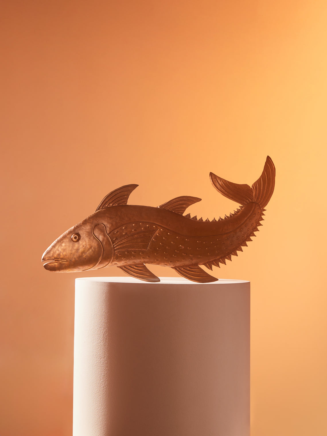 Antique and Vintage - 19th-Century Copper Fish -  - ABASK