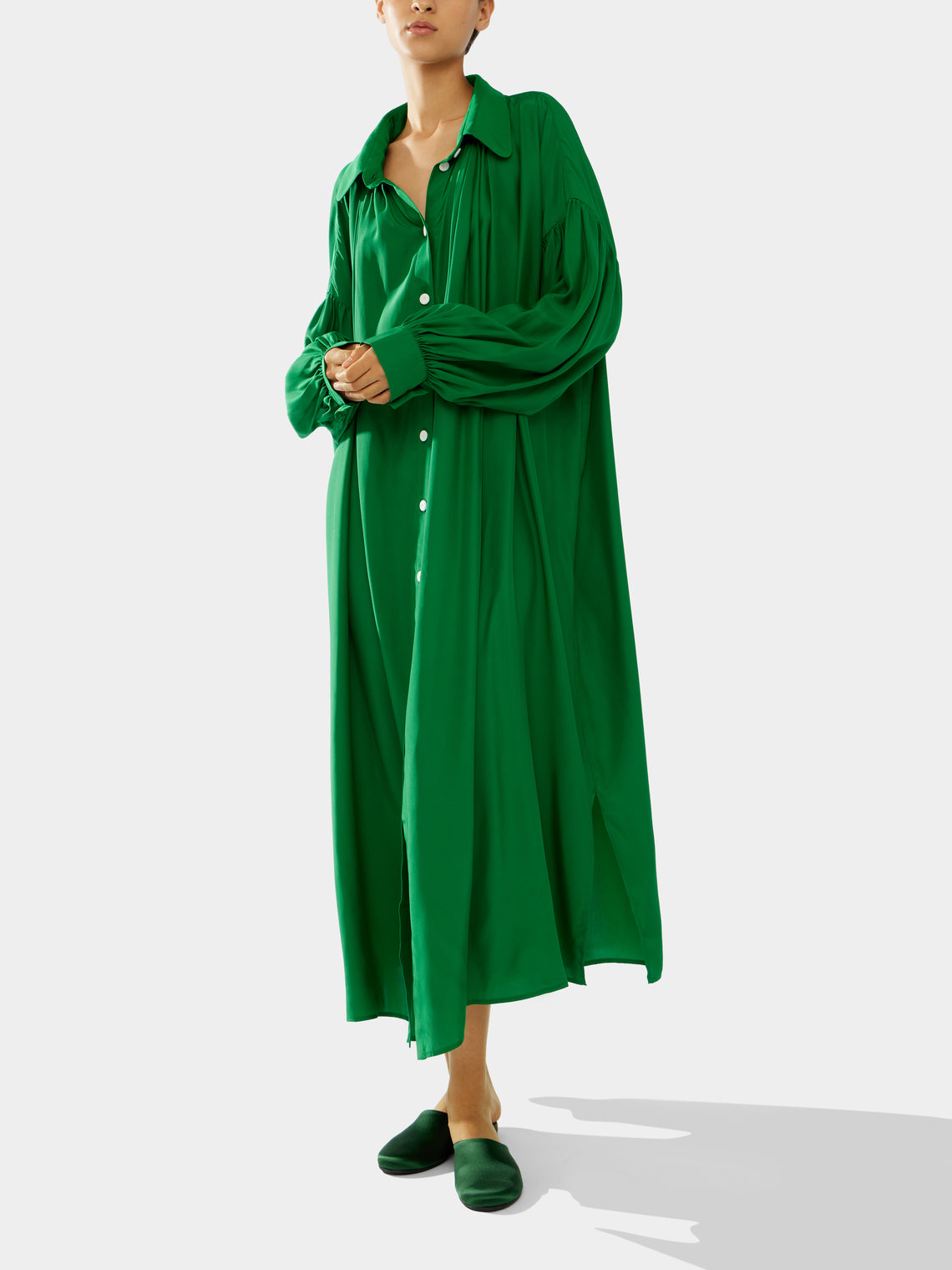 Marta Ferri - Martini Silk Long Dress | Size: S/M -  - ABASK