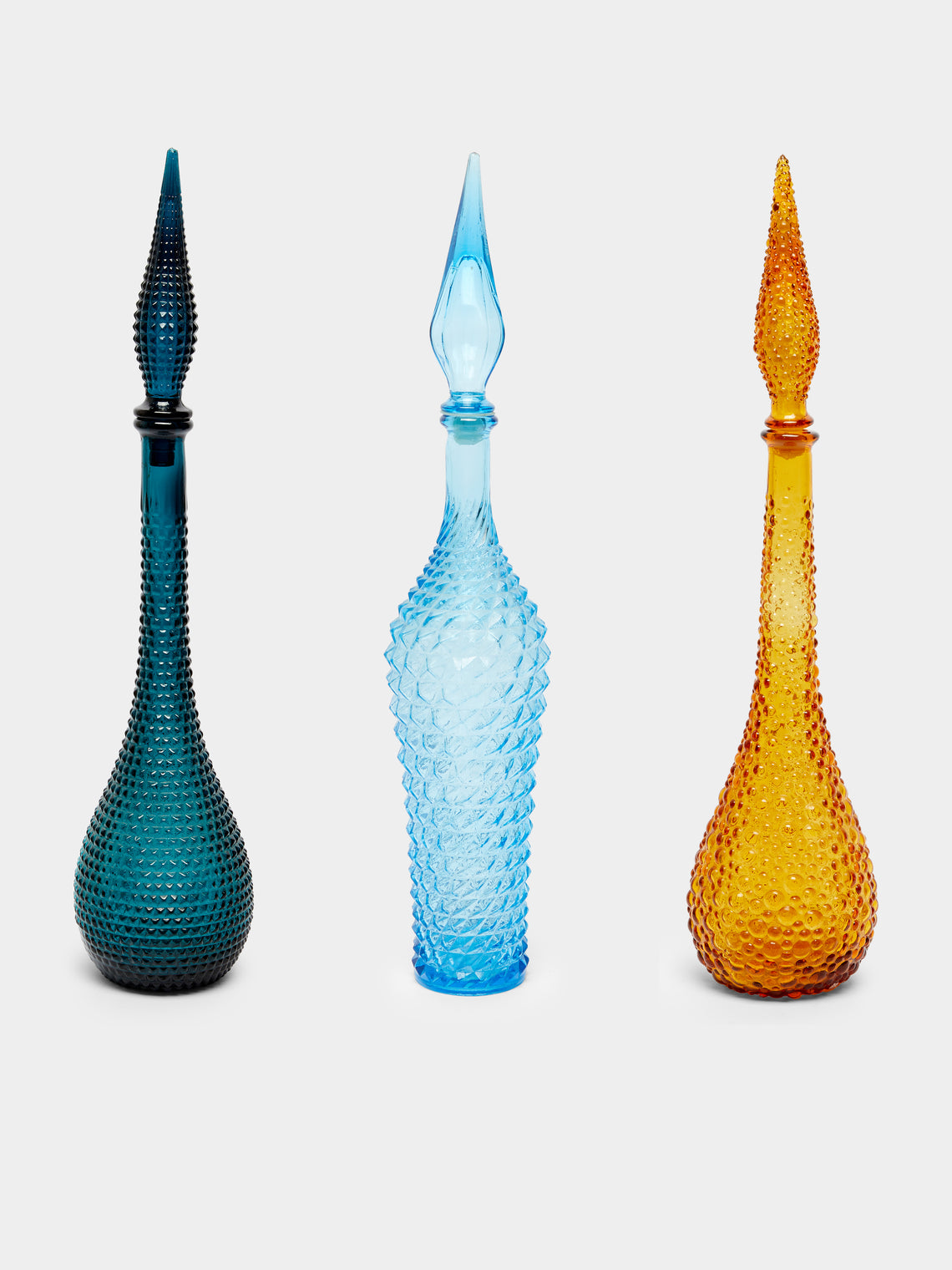 Antique and Vintage - 1960s Murano Glass Decanters (Set of 3) -  - ABASK - 