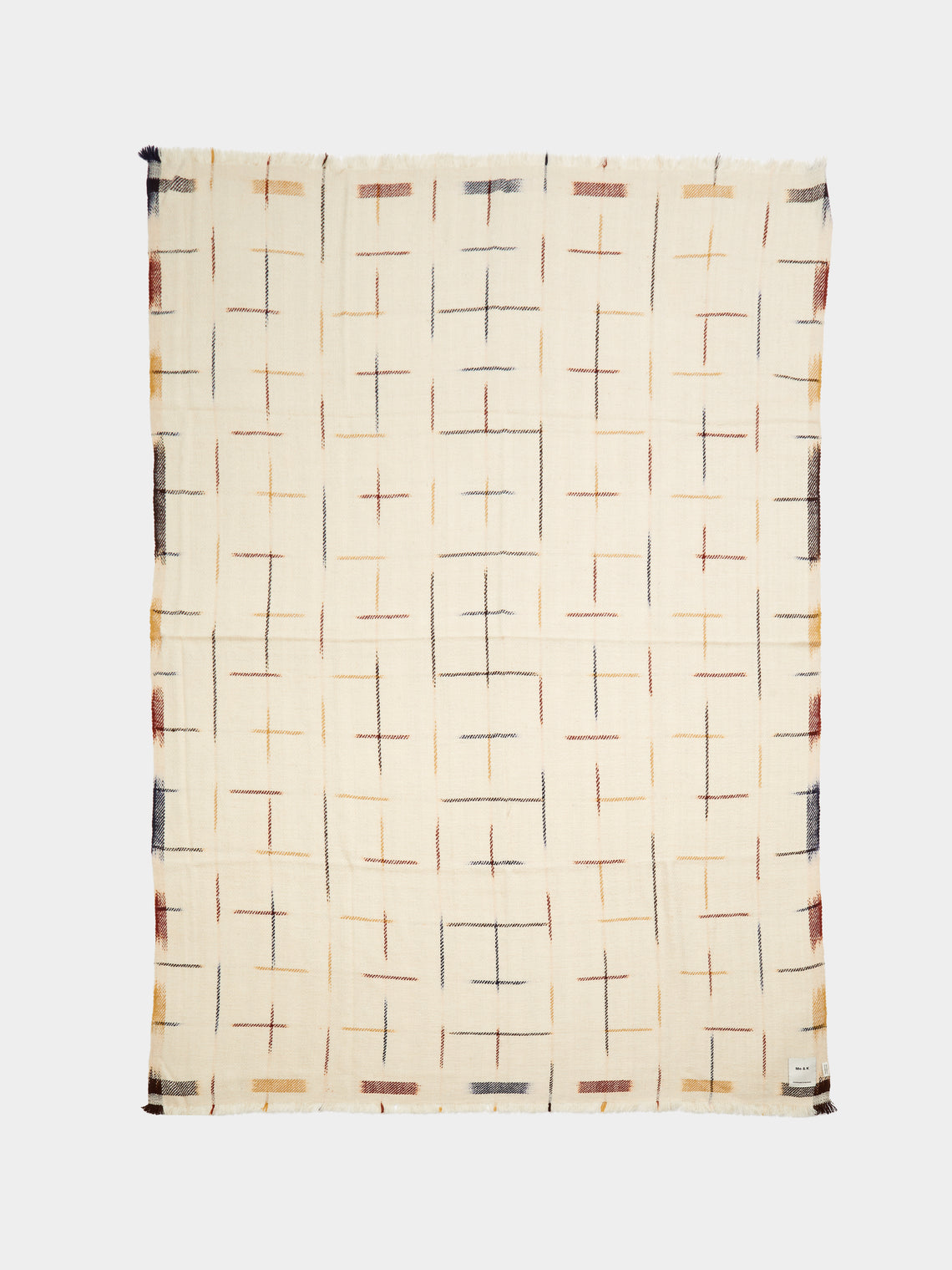 Me & K - Ikat Cashmere Blanket -  - ABASK - 