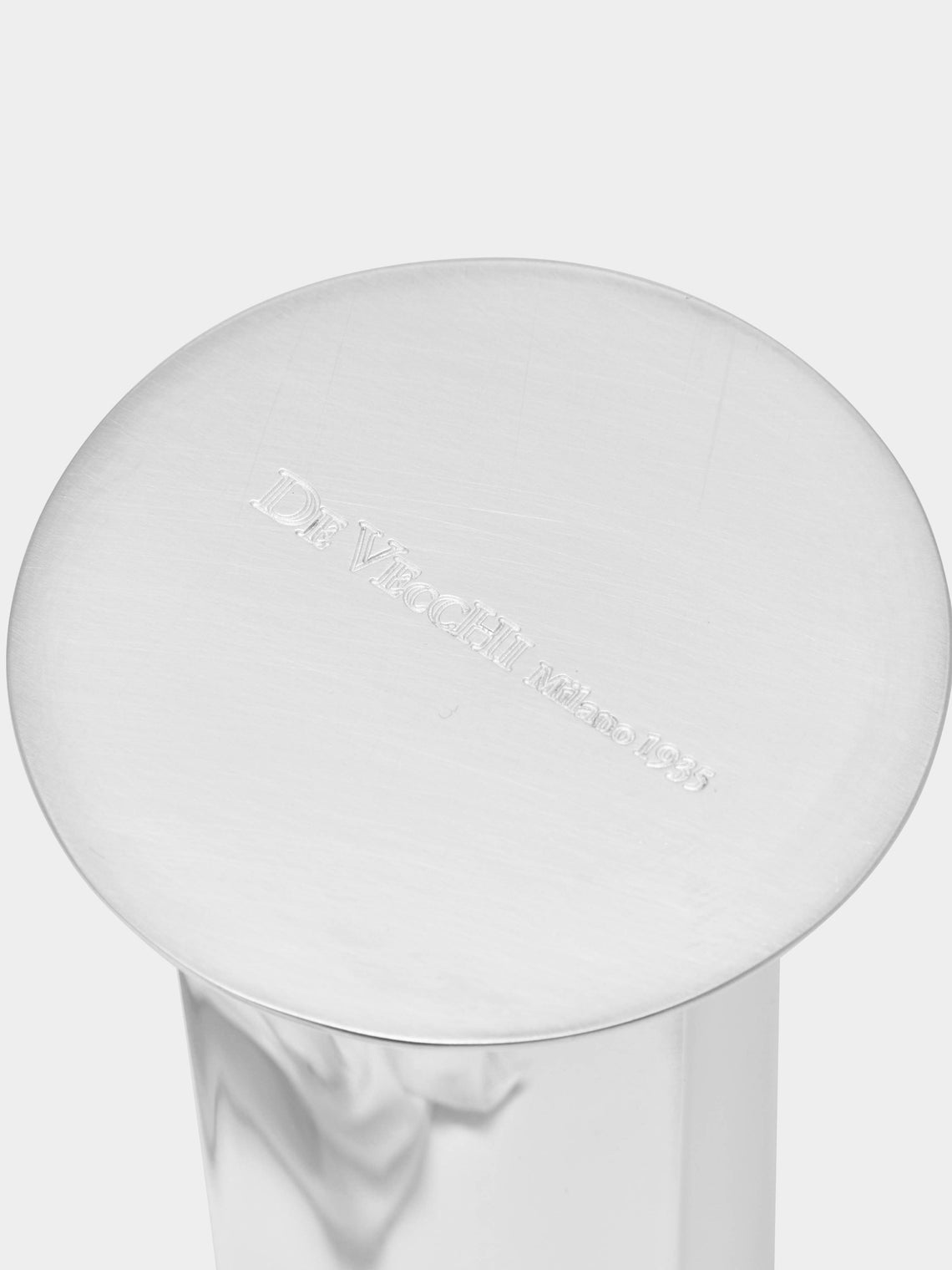 De Vecchi - 273 Silver-Plated Medium Candlestick -  - ABASK