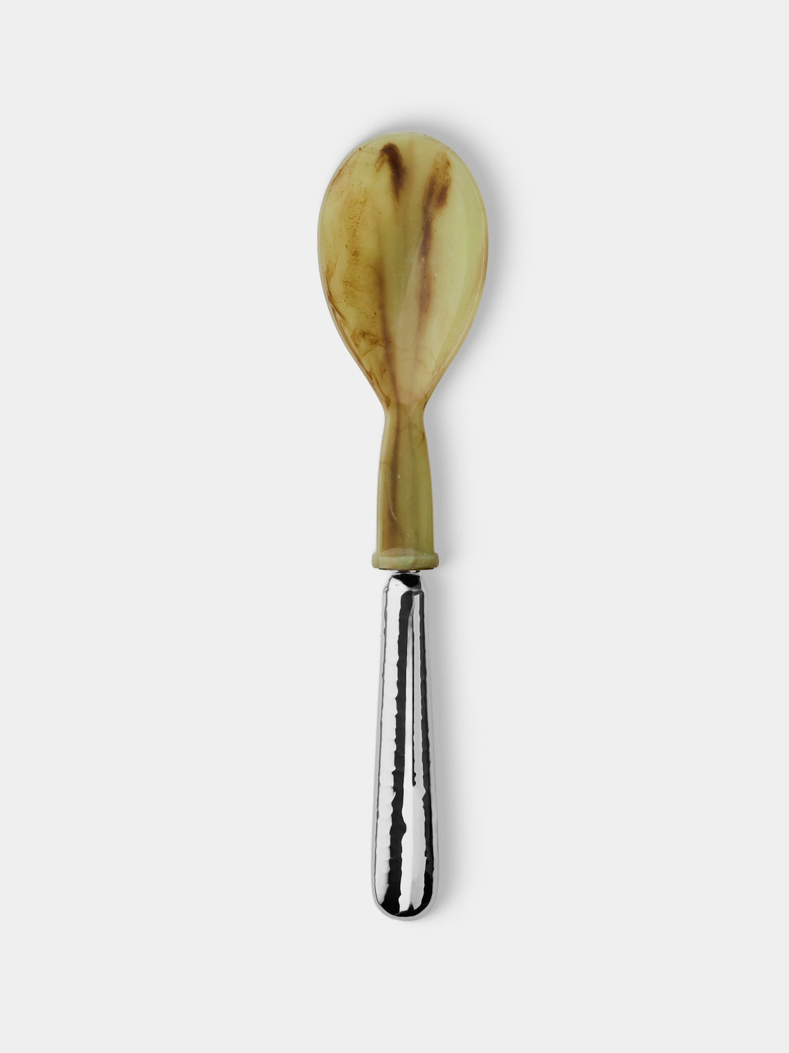 Pampaloni - Troia Silver-Plated Serving Utensils (Set of 5) - Silver - ABASK
