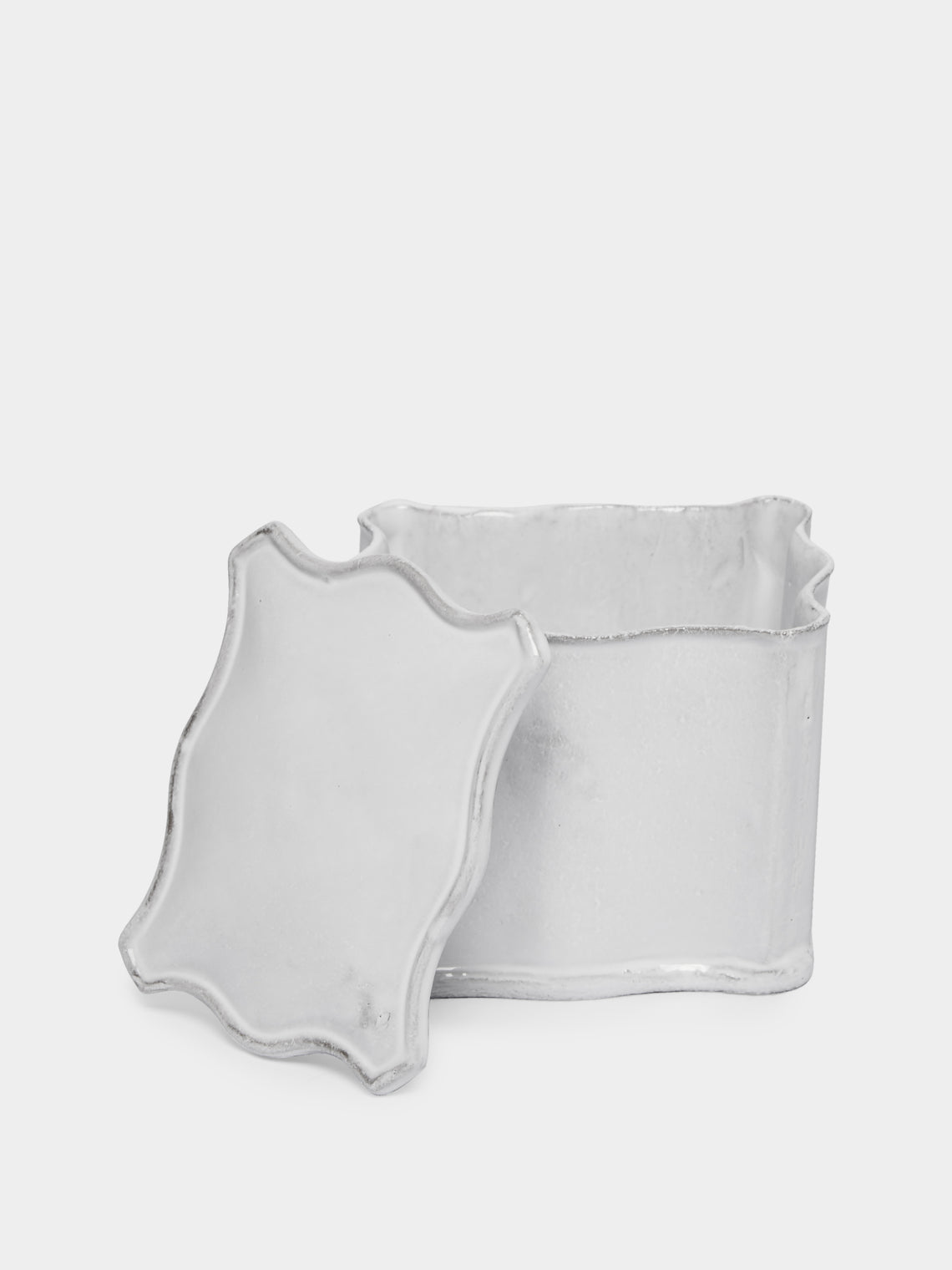 Astier de Villatte - Colbert Hand-Glazed Ceramic Box -  - ABASK