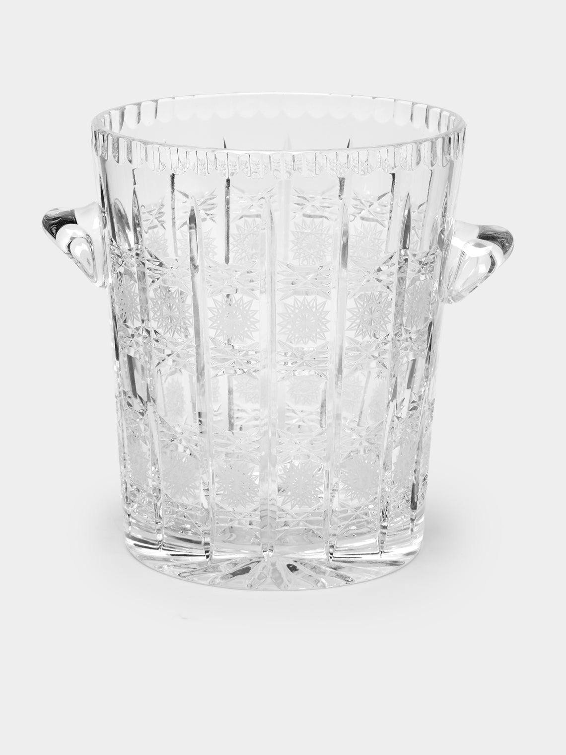 Antique and Vintage - 1970 Engraved Crystal Ice Bucket -  - ABASK - 
