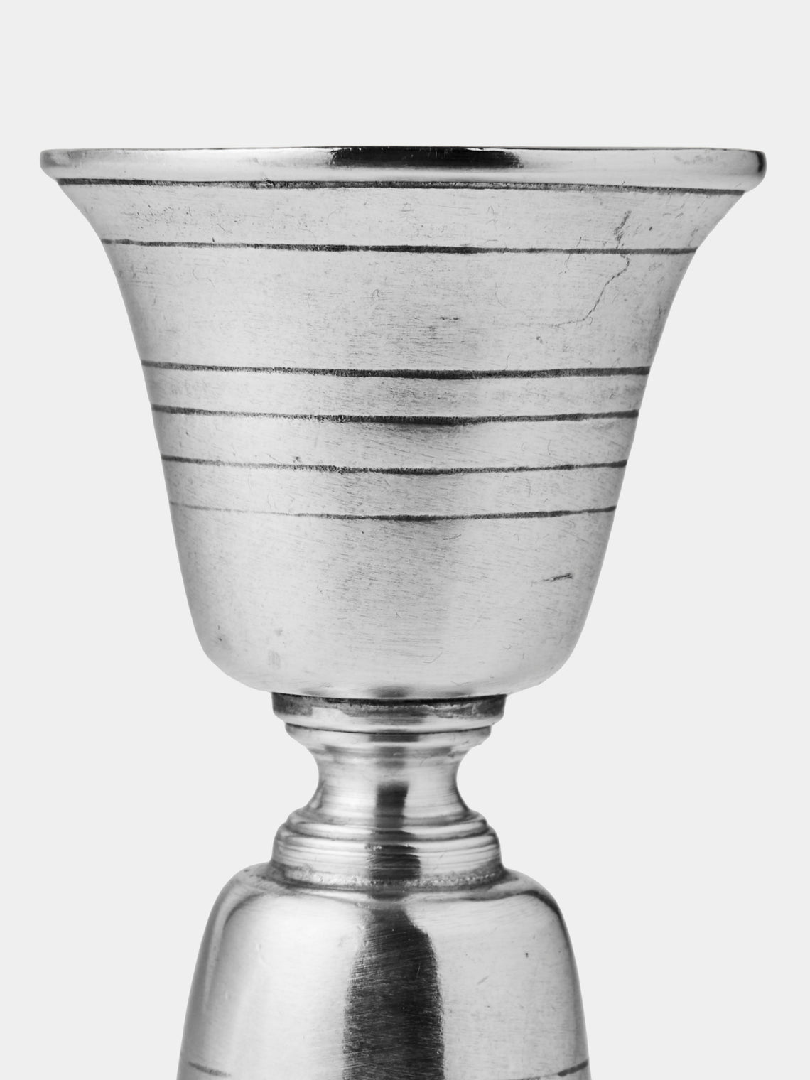 Cosi Tabellini - Piemonte Pewter Cocktail Accessories (Set of 4) - Silver - ABASK