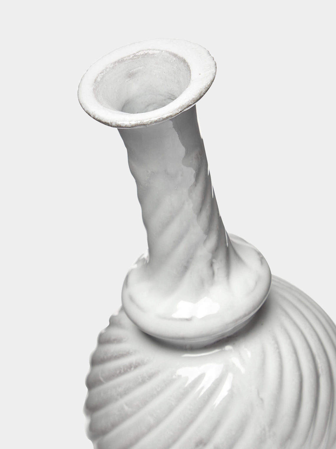 Astier de Villatte - Peggy Soliflore Round Vase -  - ABASK