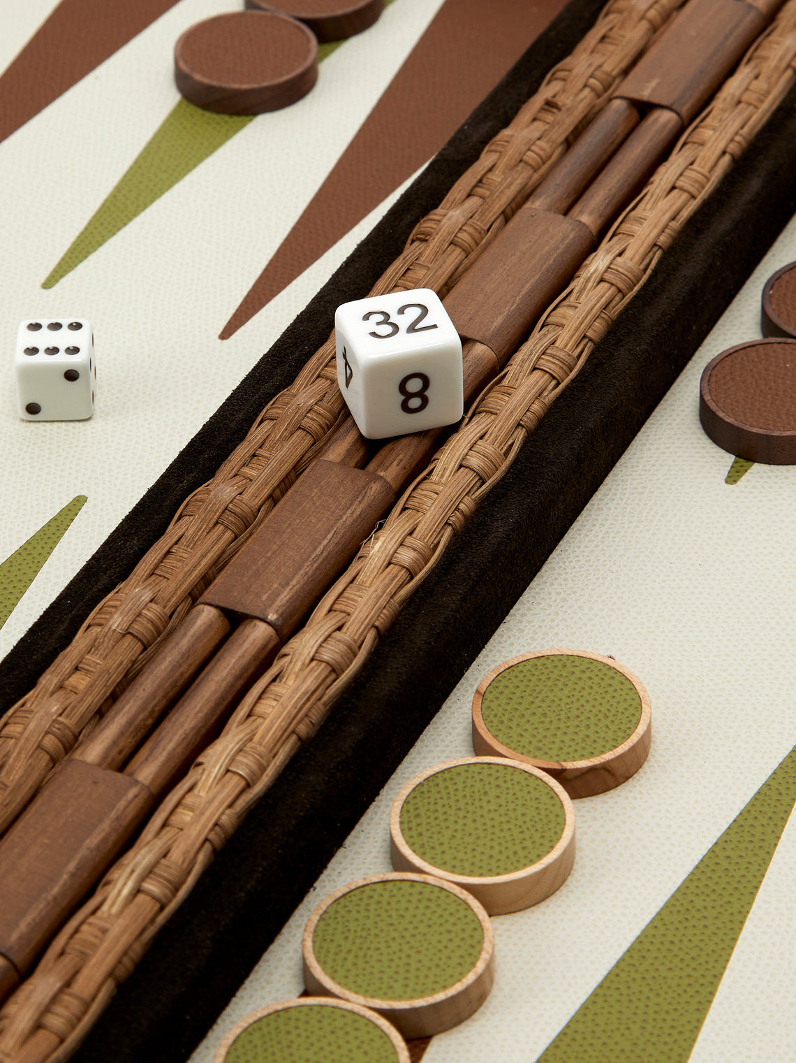 Pigment France - Monte-Carlo Rattan Backgammon Set - Multiple - ABASK