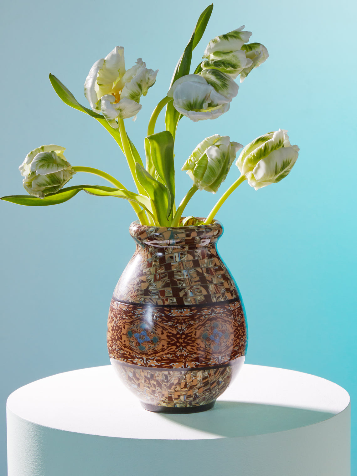 Antique and Vintage - 1950s Jean Gerbino Vallauris Ceramic Vase -  - ABASK