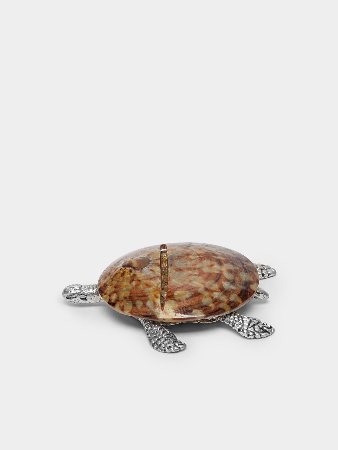 Objet Luxe - Silver-Plated and Shell Place Card Holders (Set of 4) -  - ABASK - 