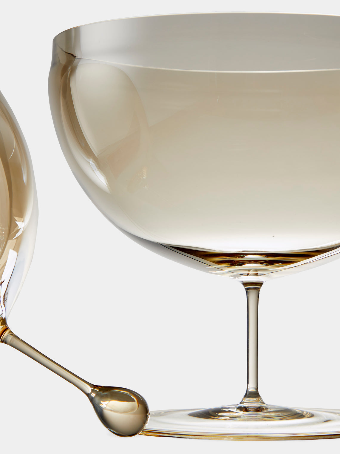 Lobmeyr - Hand-Blown Crystal Candy Dish G - Gold - ABASK