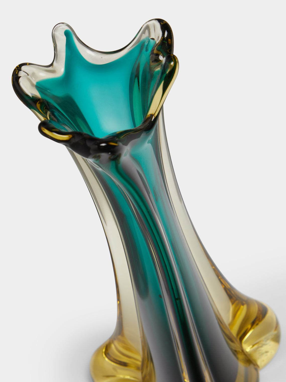 Antique and Vintage - 1960s Flavio Poli Murano Glass Vase -  - ABASK