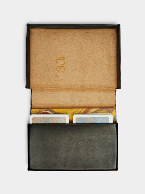 Nick Plant - Leather Playing Cards Set -  - ABASK - 