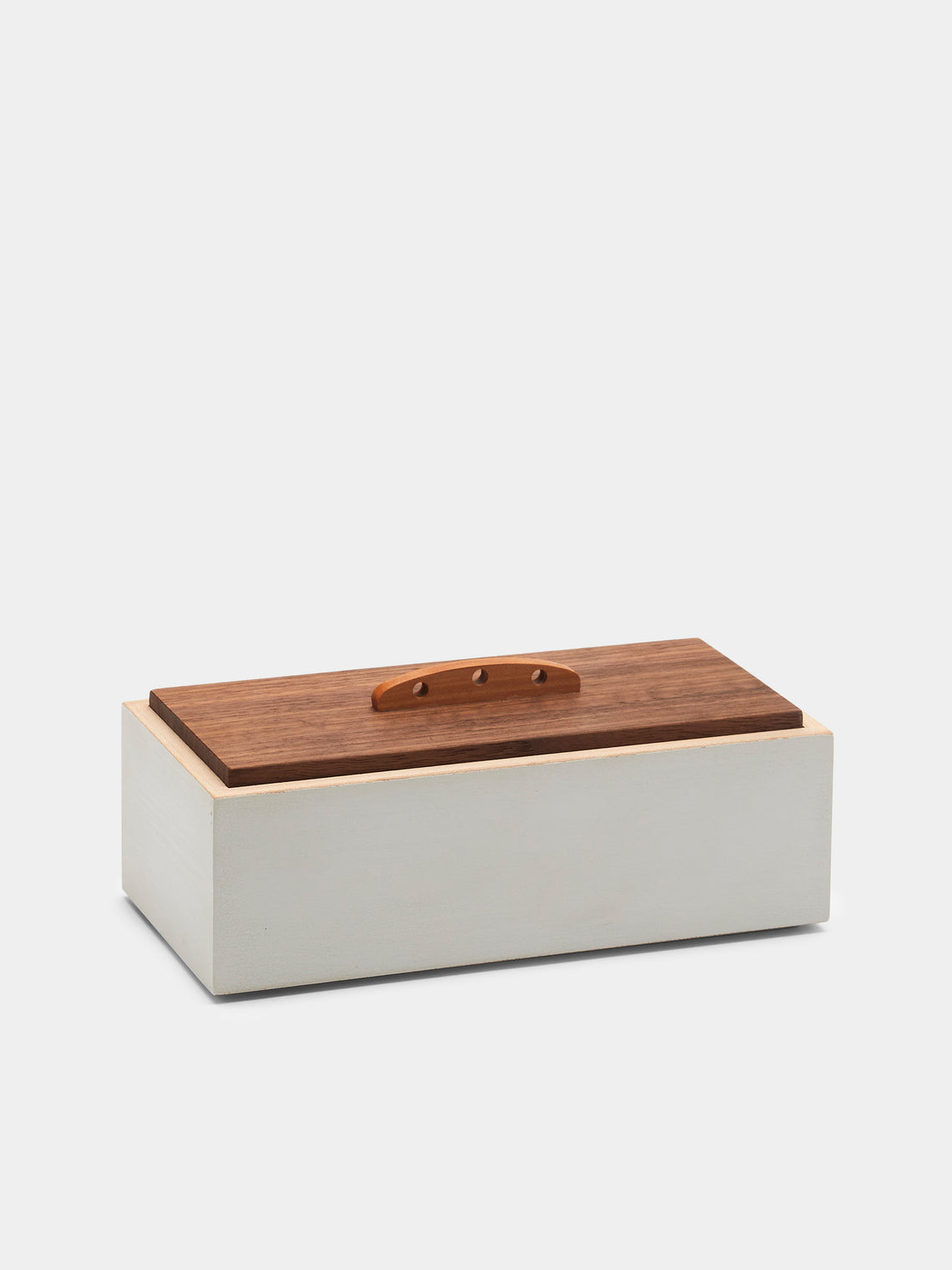 Matthew Kenney - Wood Small Desk Tidy - Cream - ABASK