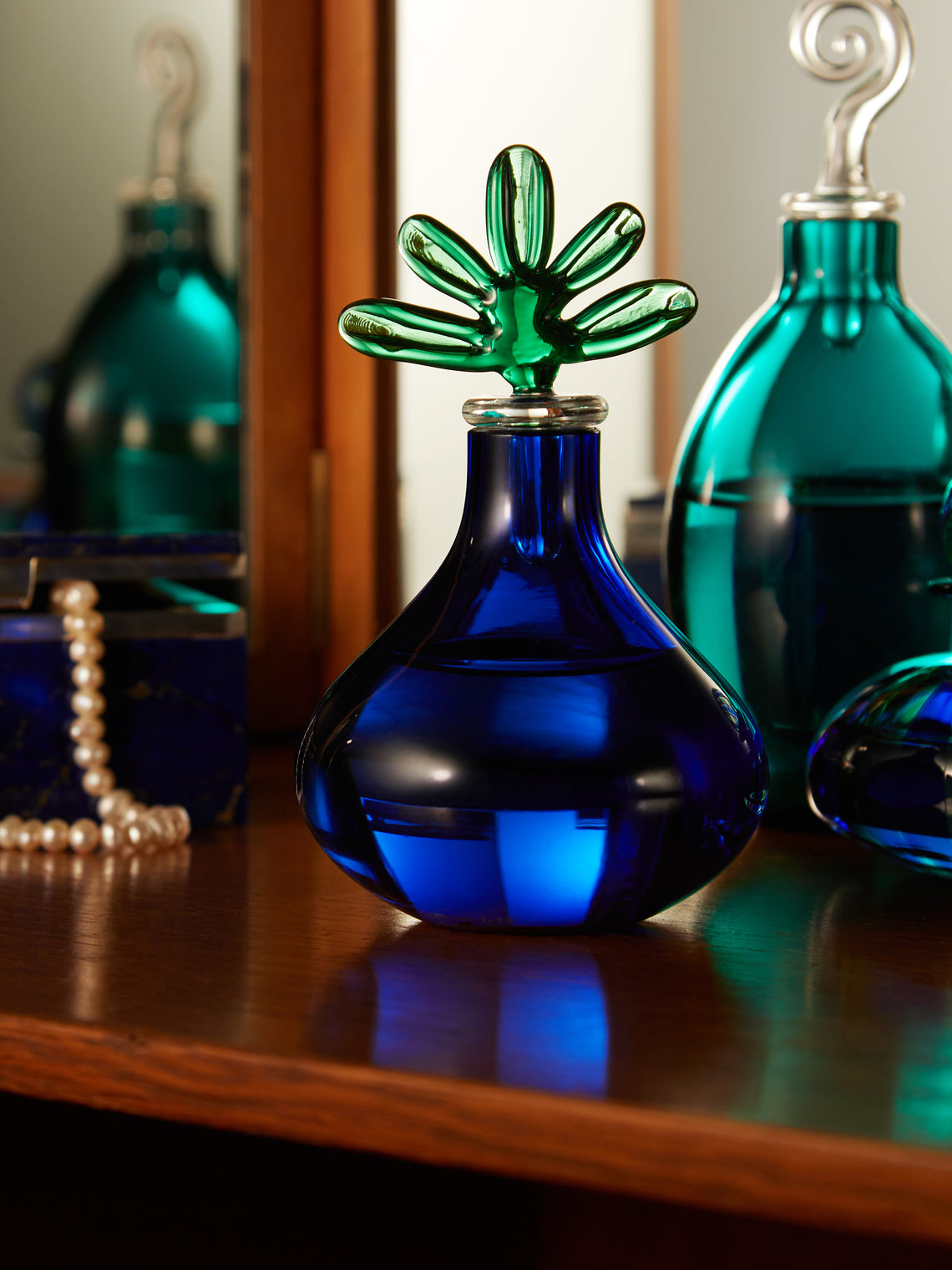 Venini - 1985 Laura de Santillana Monofiore Hand-Blown Murano Glass Perfume Bottle -  - ABASK