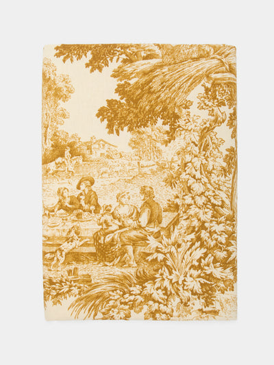Borgo delle Tovaglie - Toile de Jours Linen Round Tablecloth -  - ABASK - 