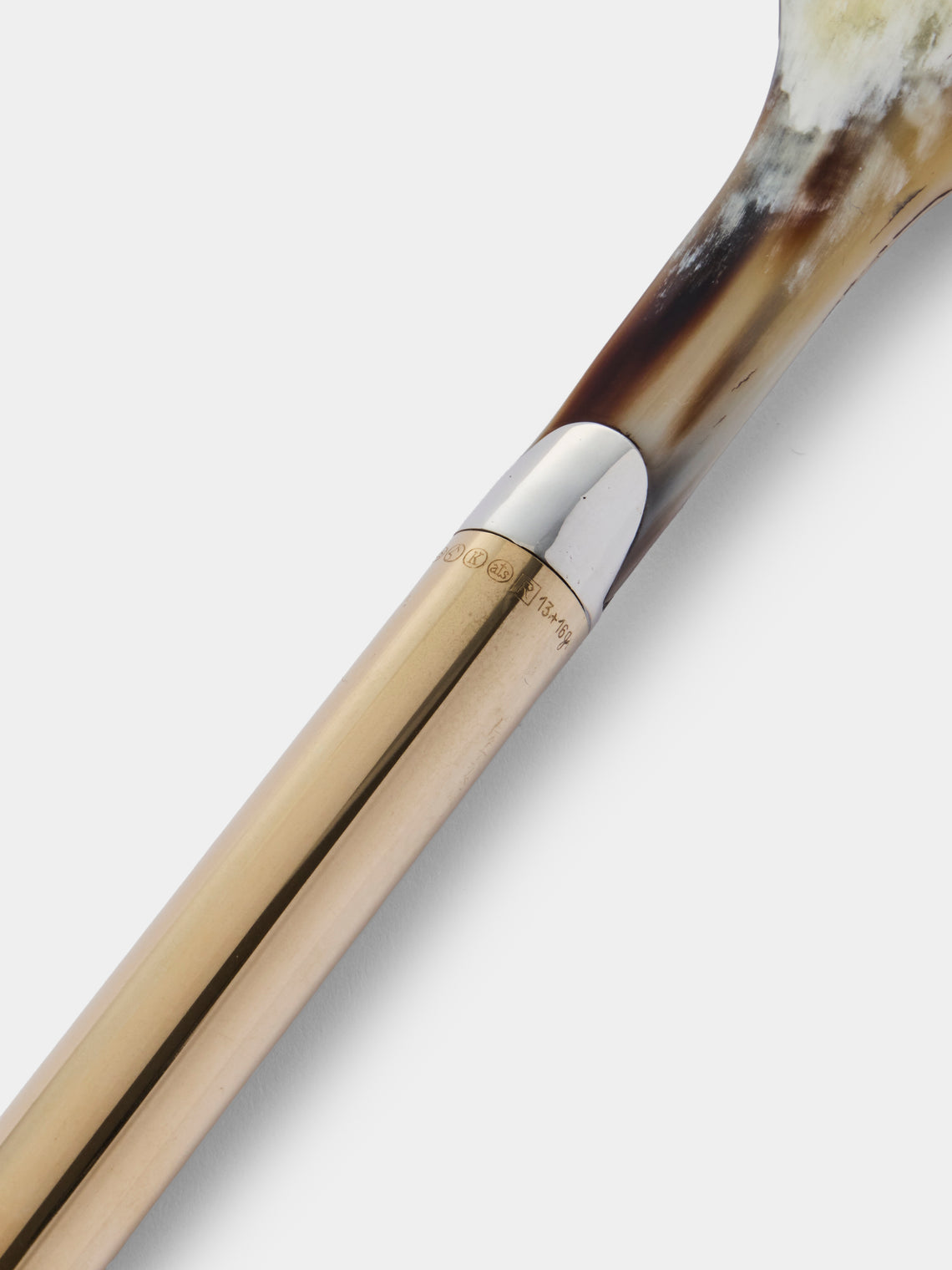 San Lorenzo - 1979 Afra and Tobia Scarpa Sterling Silver and Gold Serving Cutlery in Wooden Box (Set of 5) - Silver - ABASK
