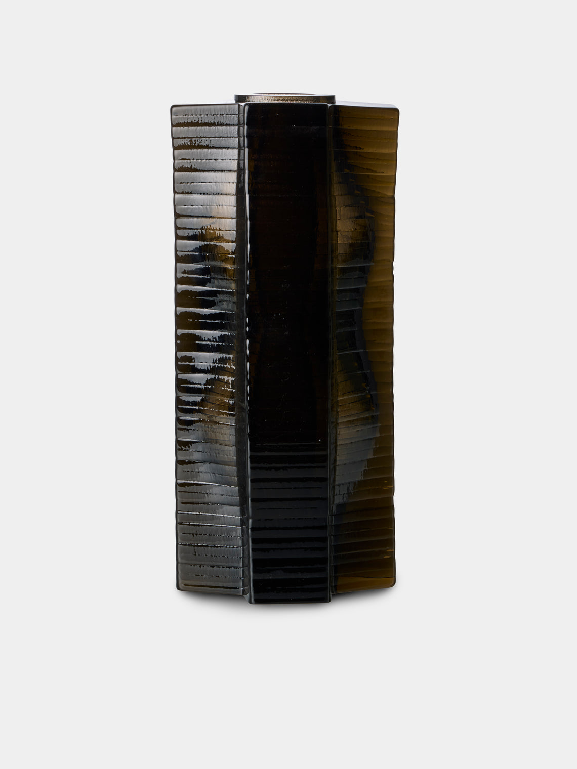 Isabella Kullmann - No. 2 Hand-Blown Glass Vase - Black - ABASK - 