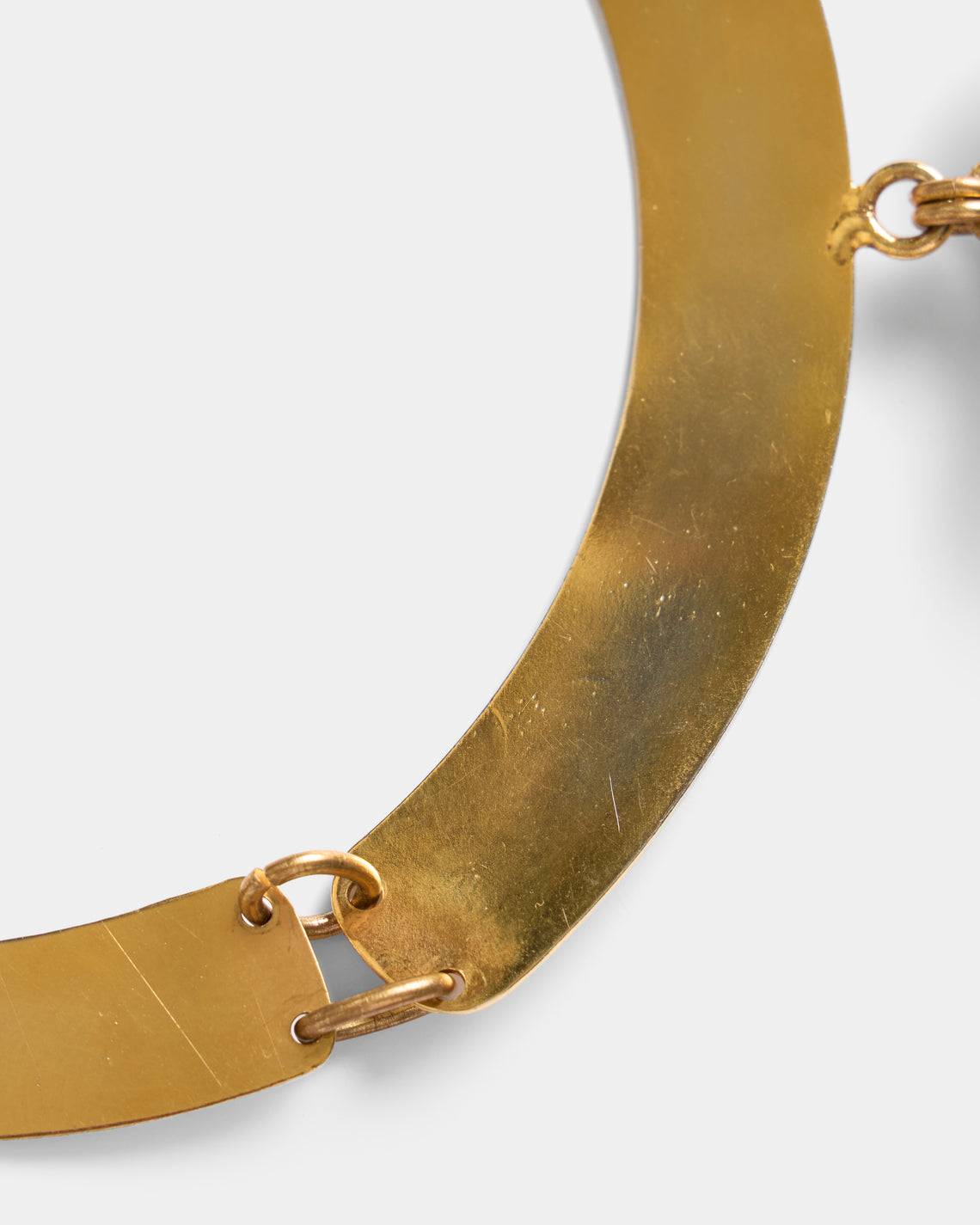 Mahnaz Collection - Women's Vintage 1975 Pierre Cardin French Gold-Tone and Silver-Tone Flower Necklace - Gold - ABASK