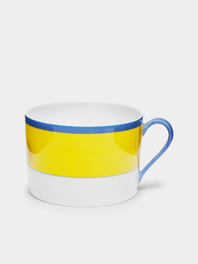 Robert Haviland & C. Parlon - Monet Porcelain Breakfast Cup and Saucer (Set of 2) - Yellow - ABASK - 