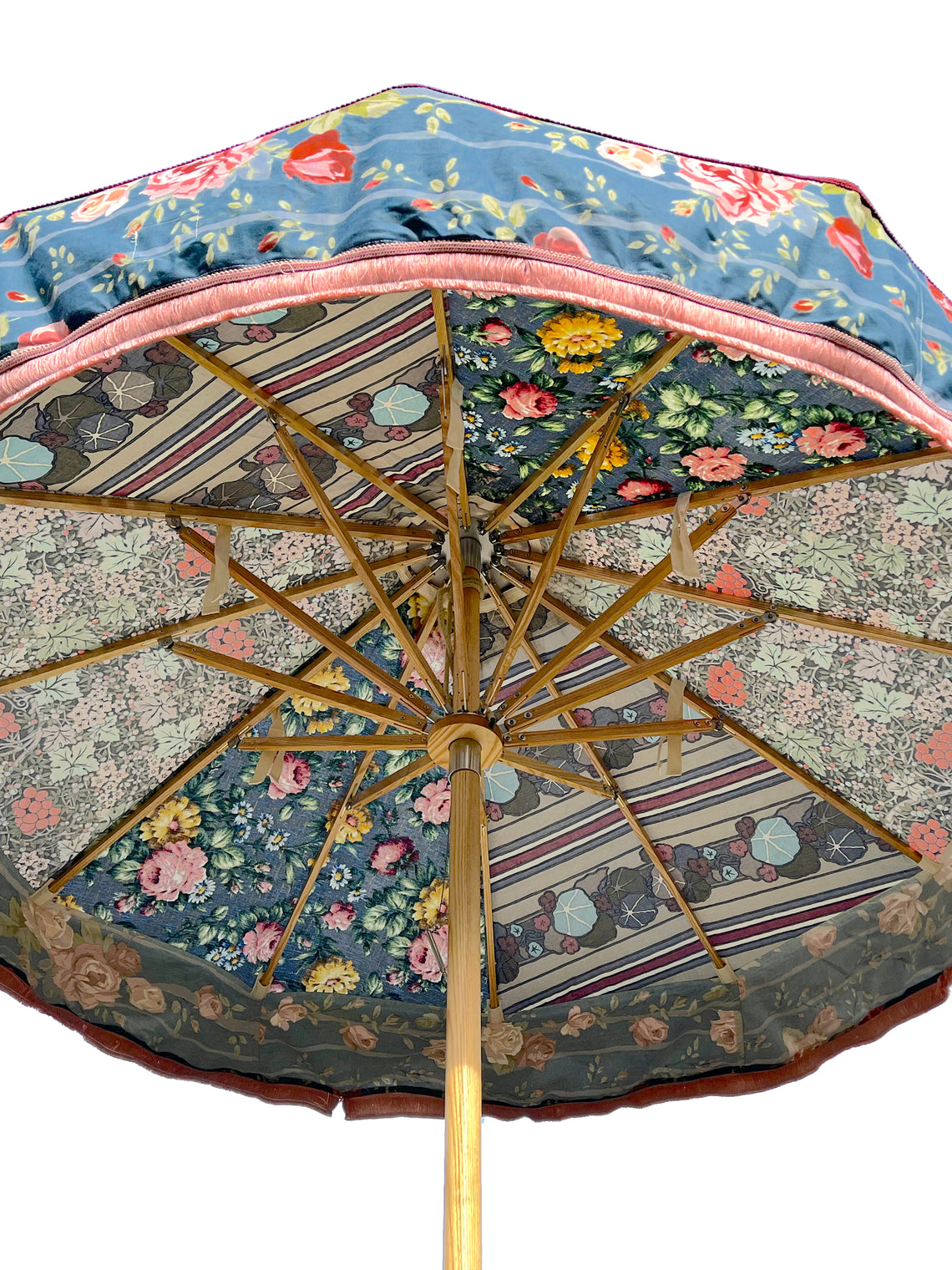 Sunbeam Jackie - Indigo Rose Vintage-Cotton Parasol -  - ABASK
