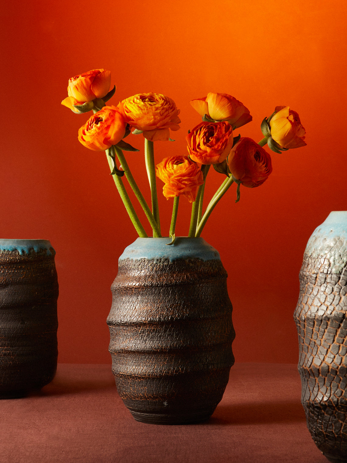 Peter Speliopoulos Projects - Hand-Thrown Stoneware Medium Vase -  - ABASK