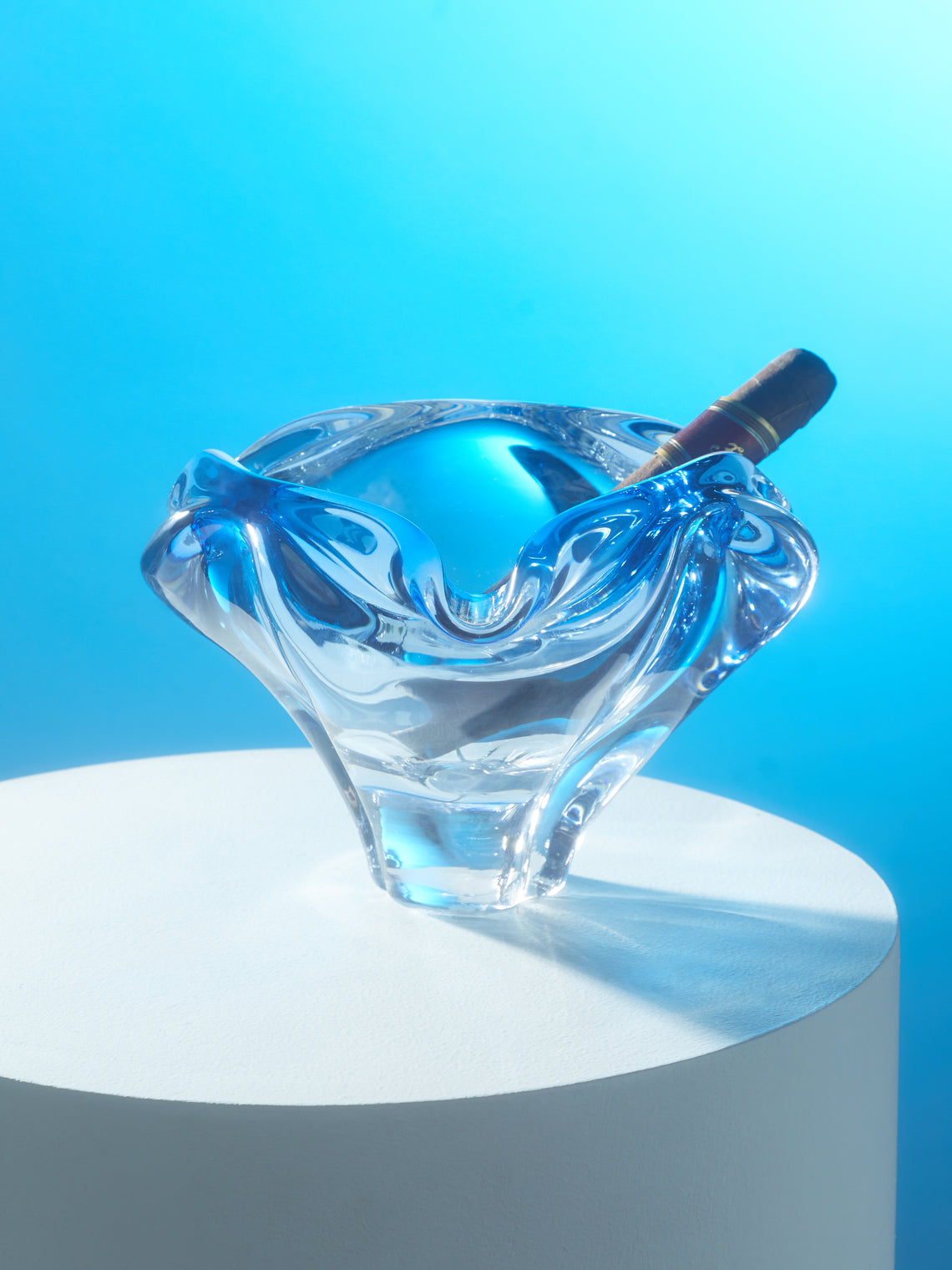 Antique and Vintage - Mid-Century Murano Glass Ashtray -  - ABASK