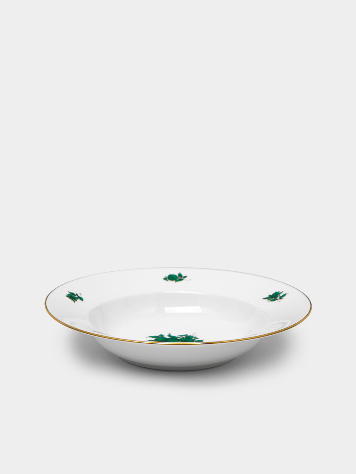 Augarten - Maria Theresia Hand-Painted Porcelain Soup Plate -  - ABASK